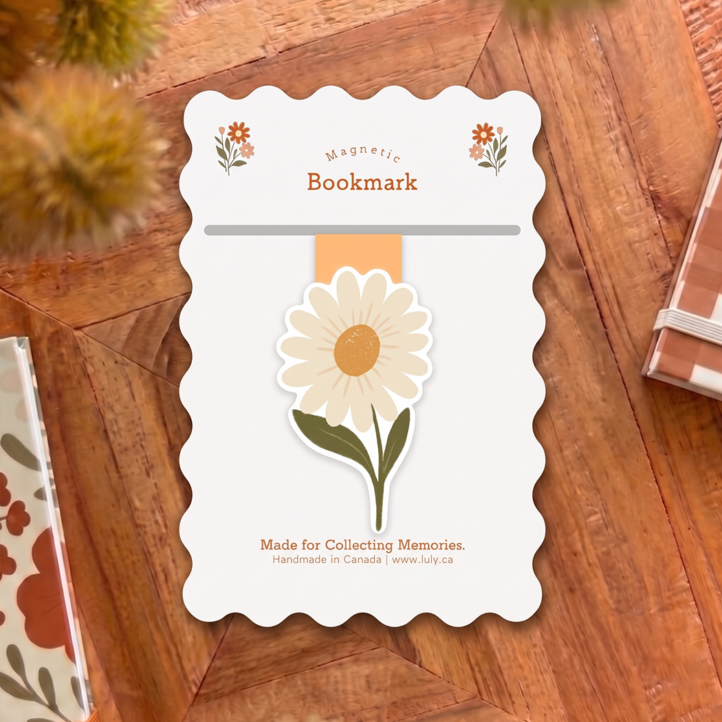 Magnetic Bookmark | Sweet Daisy