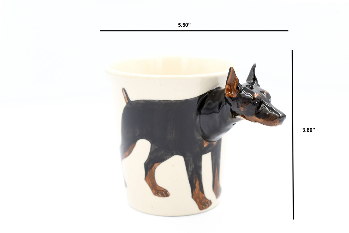 MUG25 Doberman mug 10 oz