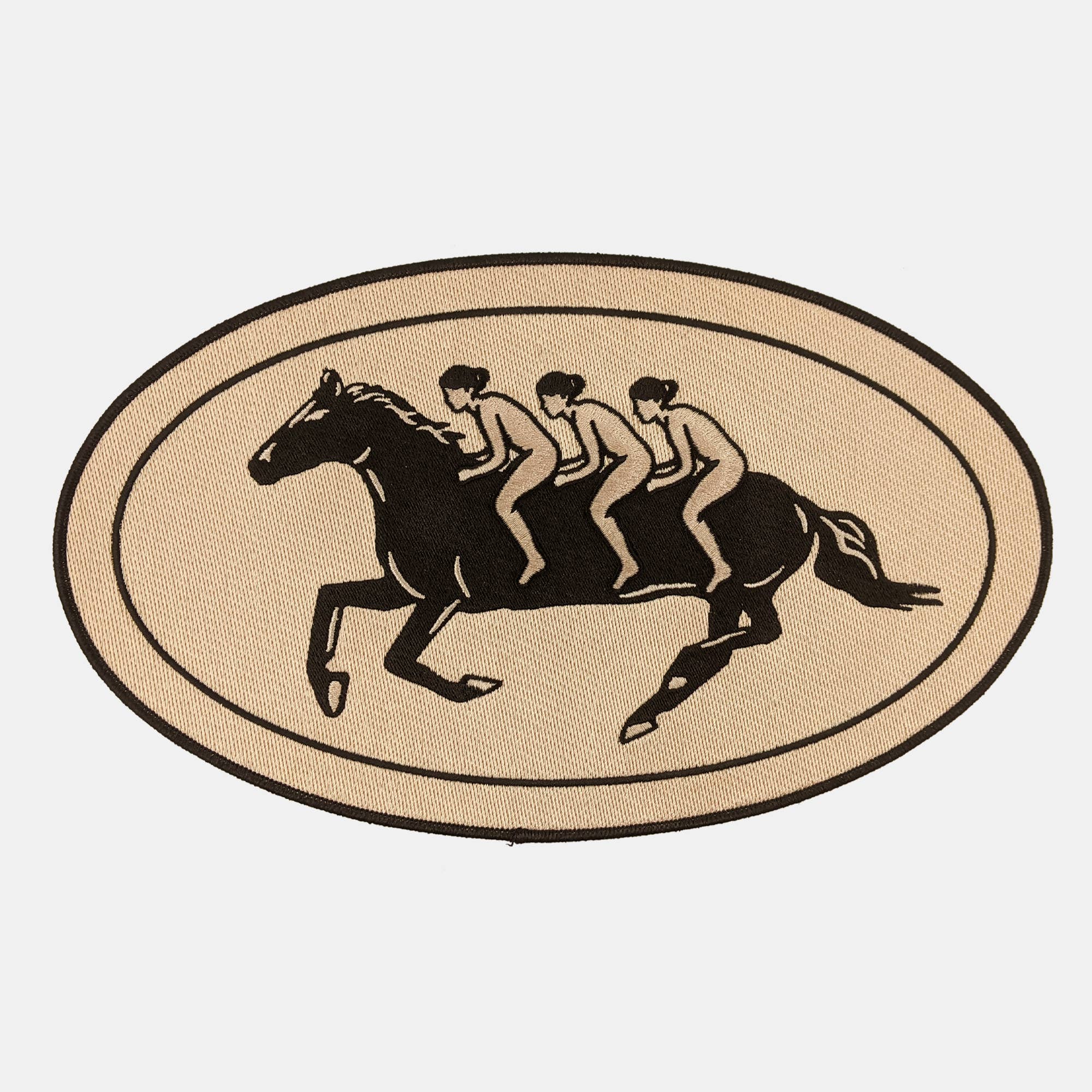 Long Horse Large Back Patch – Silla Designs