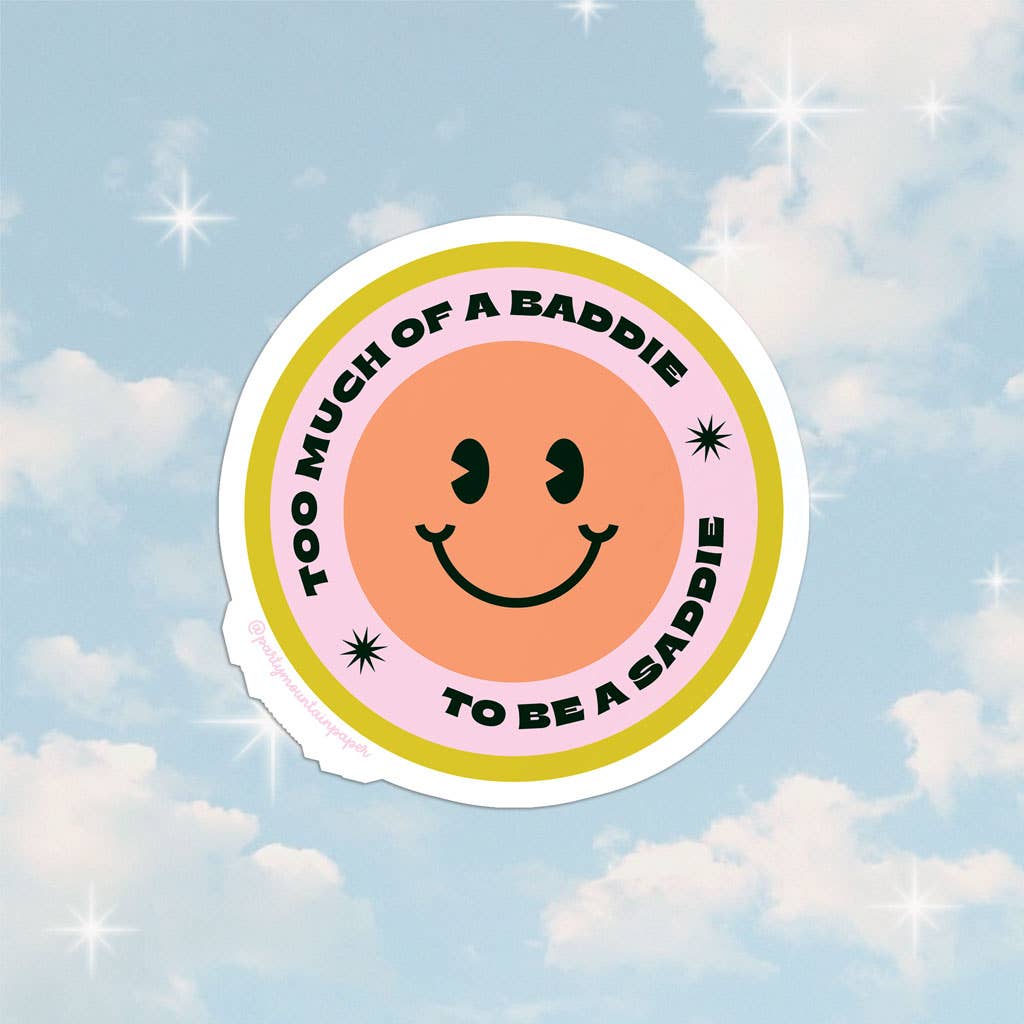 Baddie & Saddie Sticker