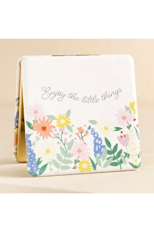 Enjoy the Little Things Compact Mirror