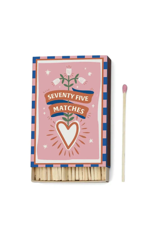 A Dopo Box of 75 Matches | Hearts