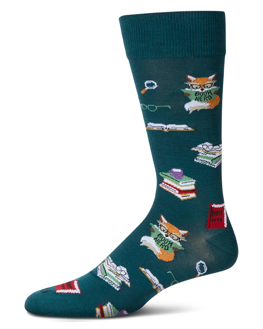 Book Nerd Bamboo Men's Crew