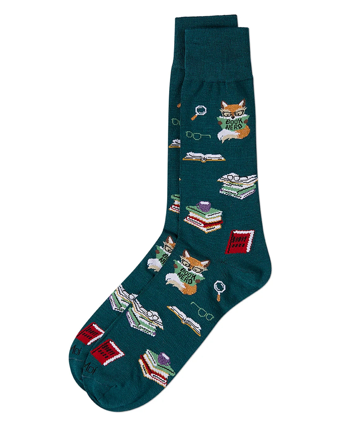 Book Nerd Bamboo Men's Crew