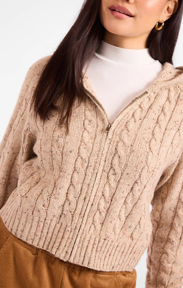 Effortless Cable Knit Cardigan