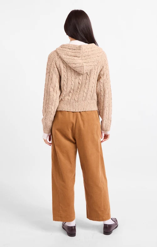 Effortless Cable Knit Cardigan