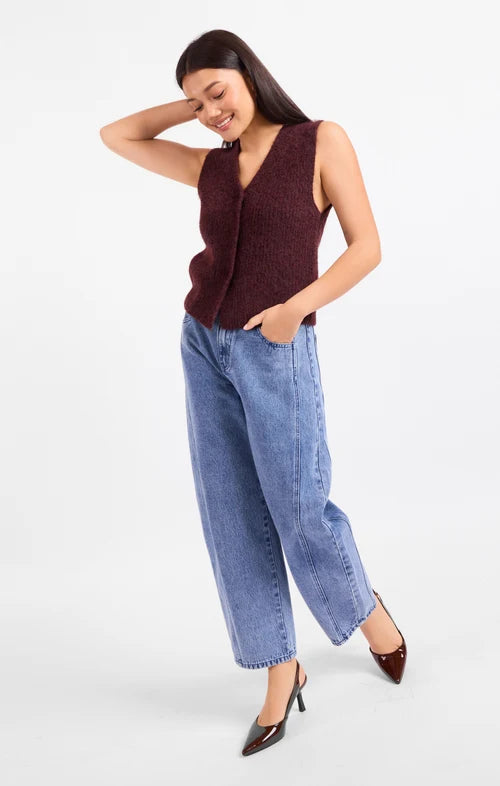 Warm Cider Sweater Vest
