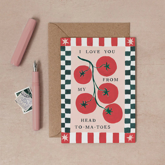 Tomatoes Love Card