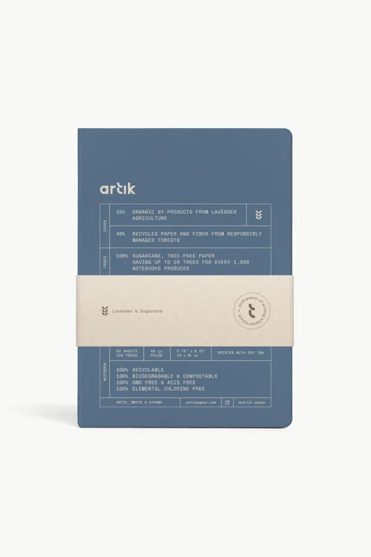 Artik Hard Cover Journal | Ruled | Lavender