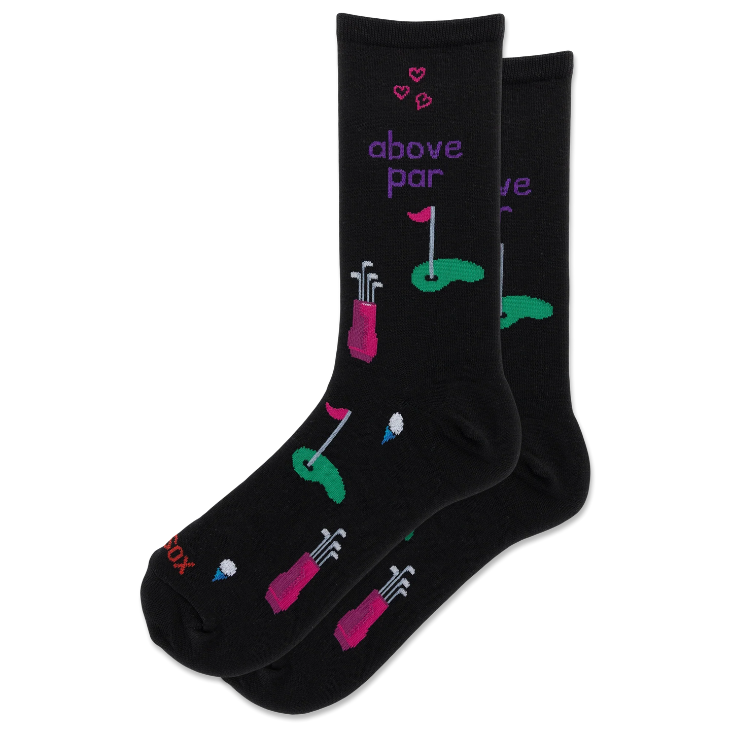 HOTSOX Women's Above Par Crew Socks