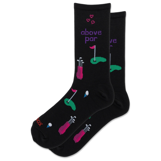 HOTSOX Women's Above Par Crew Socks