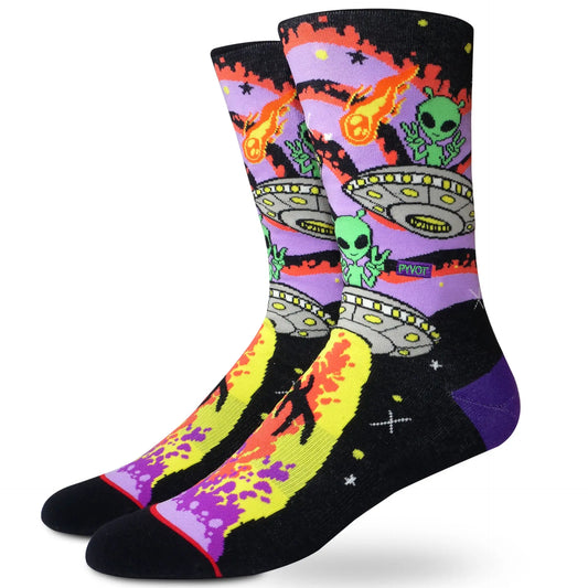 Alien Invaders Socks