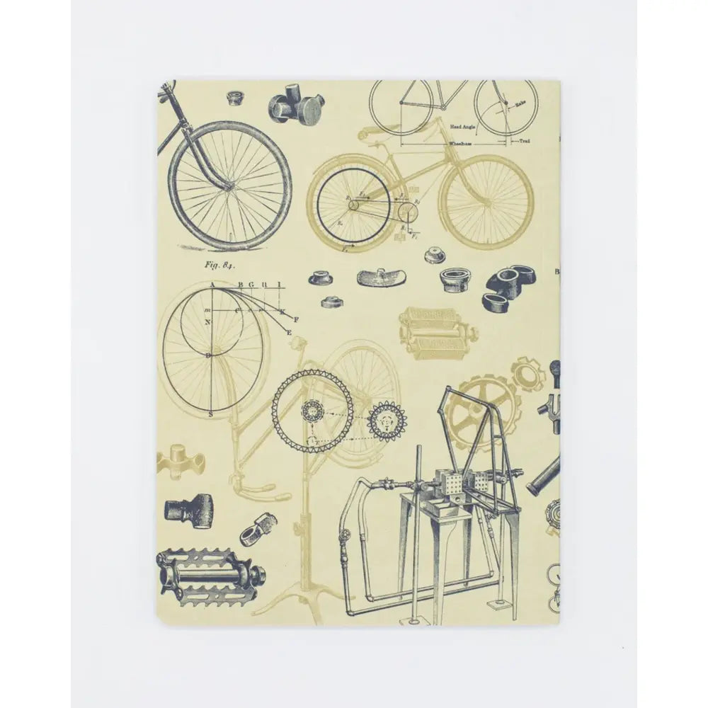 Bicycle Science Softcover Notebook | Lined