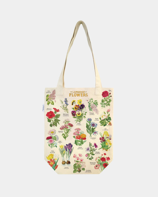 Vintage Tote | Language of Flowers