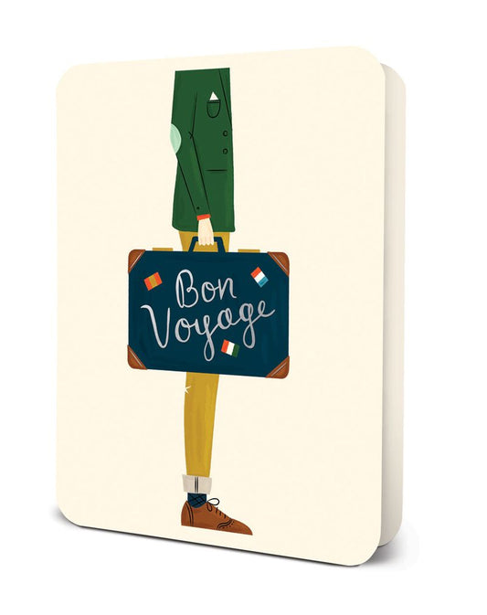 Bon Voyage Deluxe Greeting Card