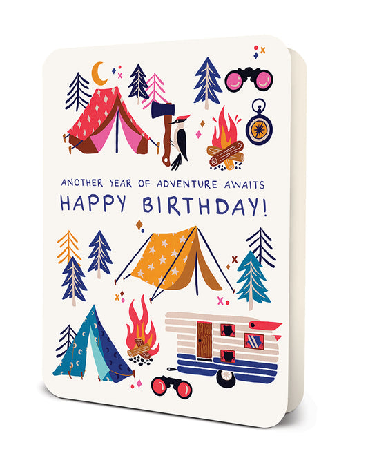 Adventure Awaits Deluxe Greeting Card