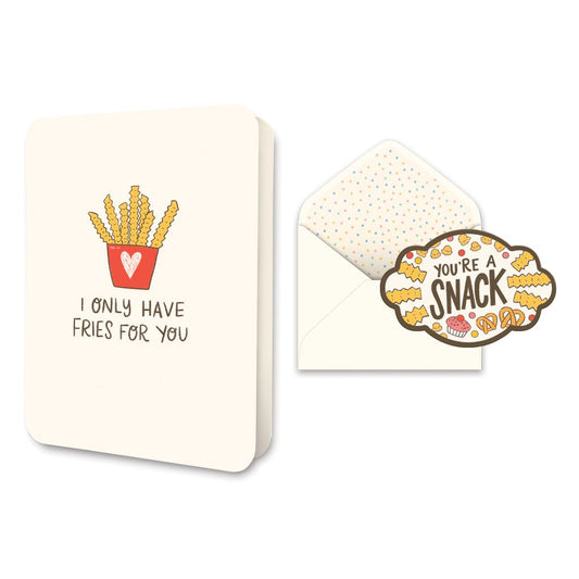 Fries for You Deluxe Greeting Card