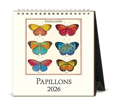 Papillion Desk Calendar