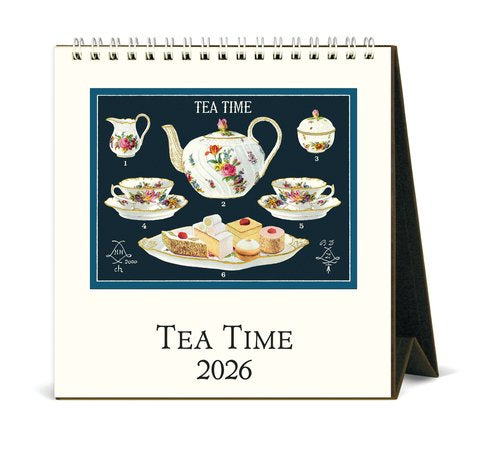 Tea Time Desk Calendar