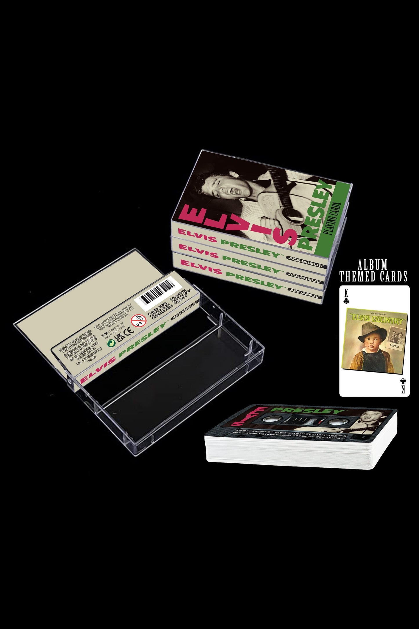 Elvis Presley Cassette Playing Cards