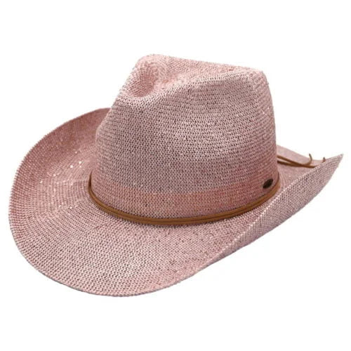 Sparkle & Shine Sequined Cowgirl Hat