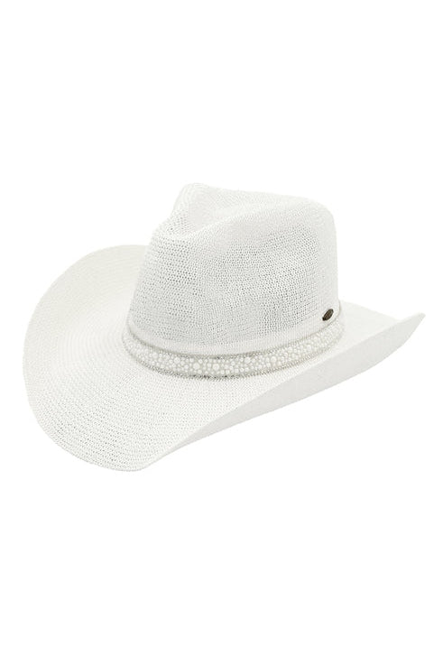 Pearl Six Shooter Cowgirl Hat