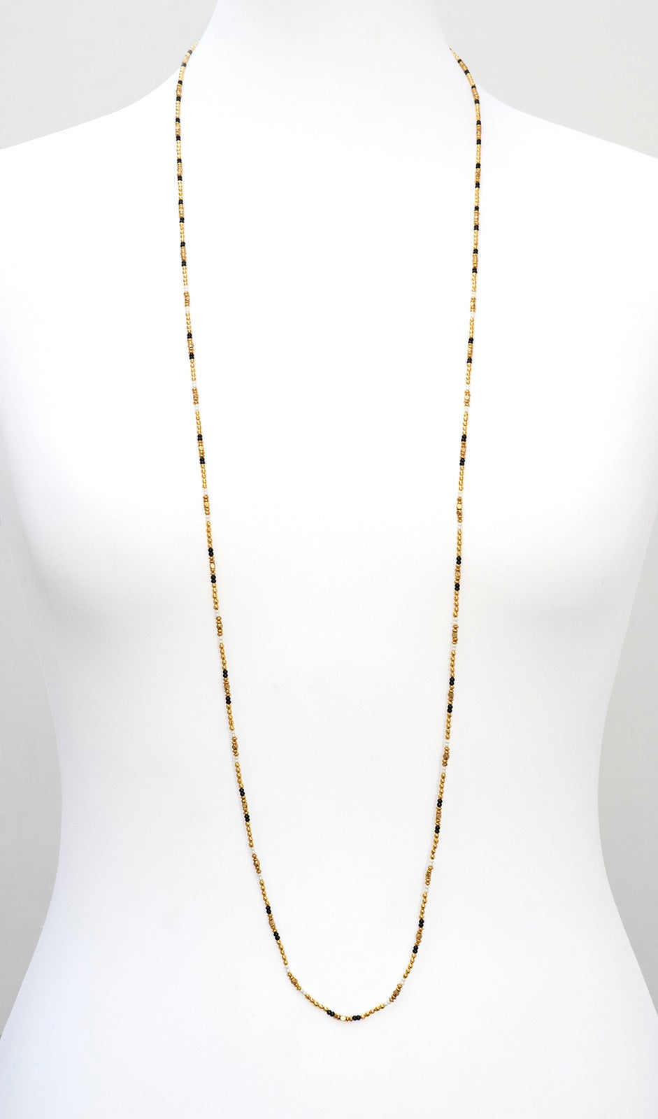 Zhao Necklace - Black & White