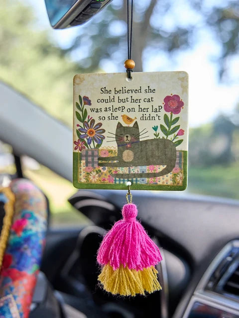 Air Freshener - Cat Was Asleep On Her Lap