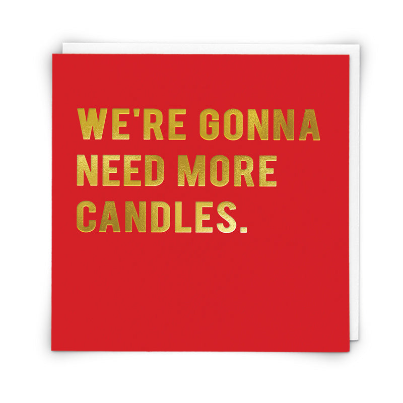 More Candles Card