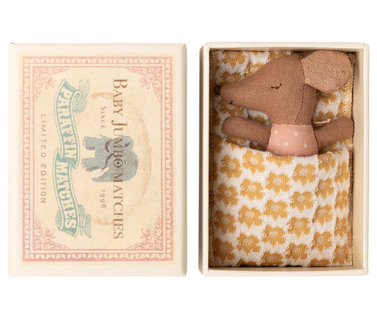 Sleepy Baby Mouse - In Matchbox