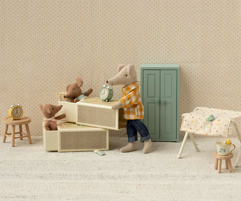 Sleepy Baby Mouse - In Matchbox