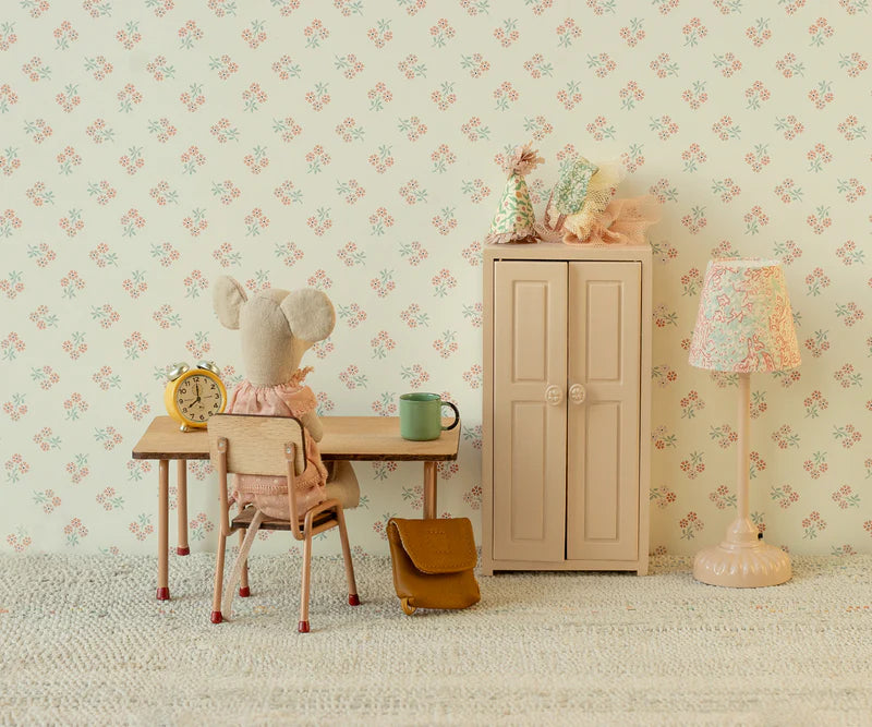 Mouse Vintage Floor Lamp - Powder