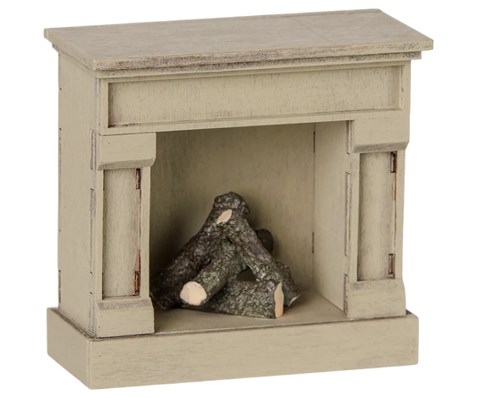 Mouse Fireplace - Off white