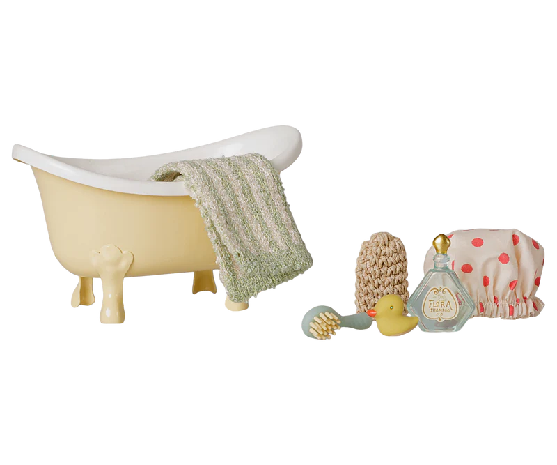 Bathtub set, Mouse - Rose
