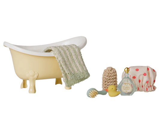 Bathtub set, Mouse - Rose