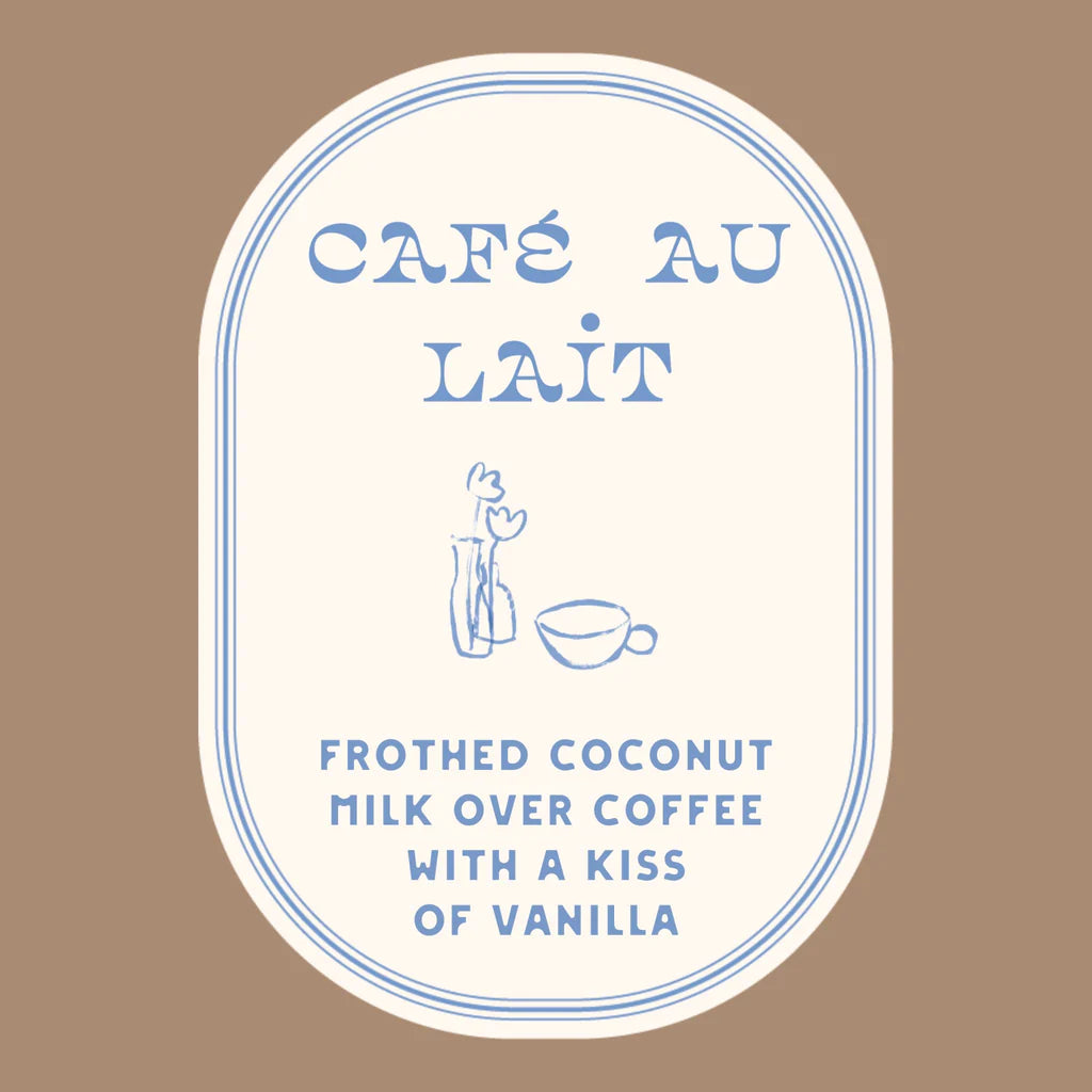 Cafe au Lait Petite Tin Candle