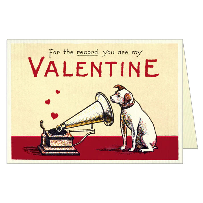 Valentine Dog II Greeting Card Blank