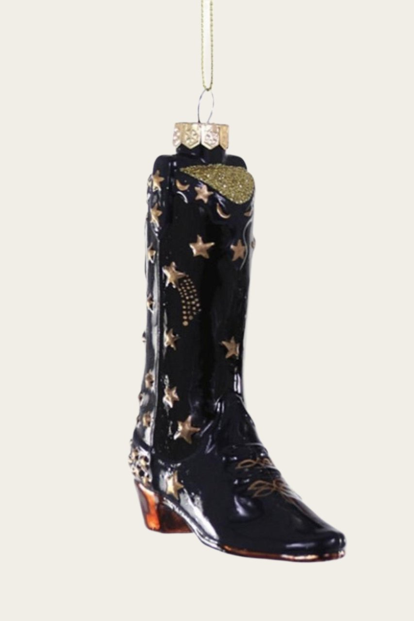 Cosmic Cowboy Boot Ornament