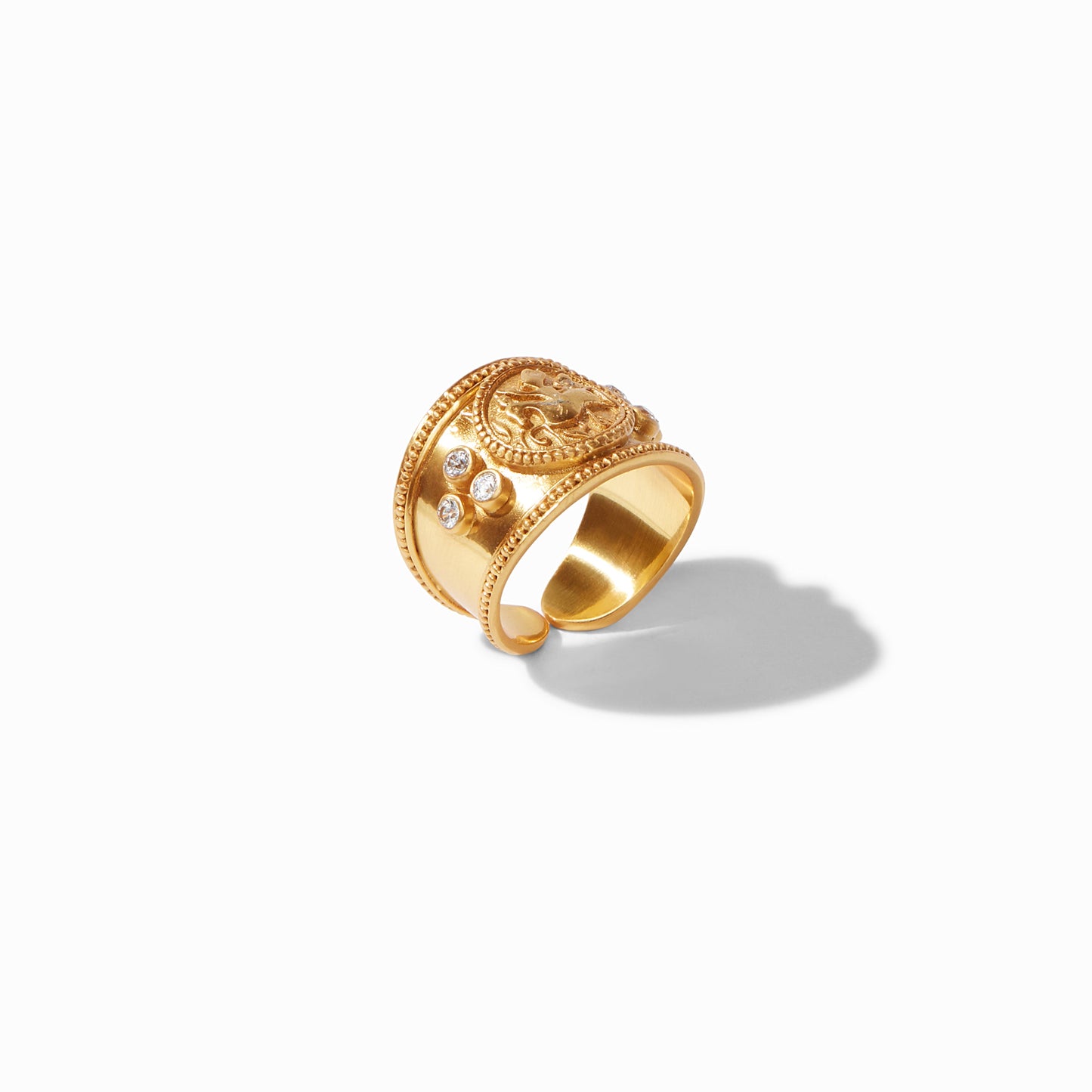 Coin Crest Ring
