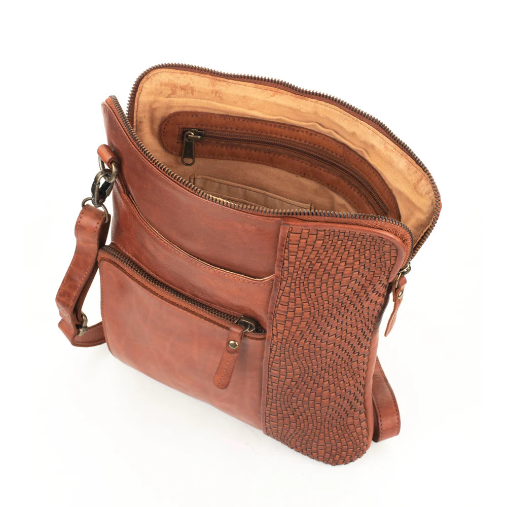 Dunedin Messenger Bag | Washed Leather