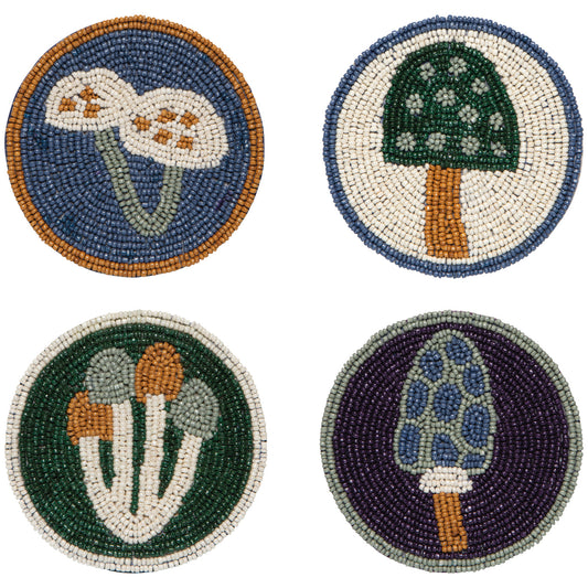 Wildgrove Beaded Coasters  Individual