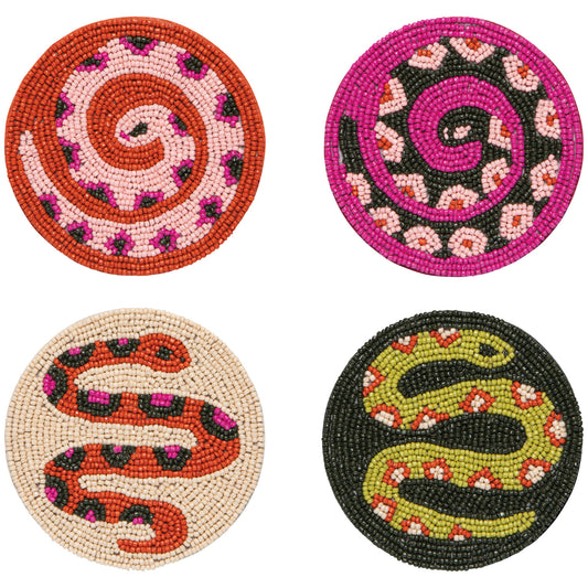 Gardenland Beaded Coasters Individual