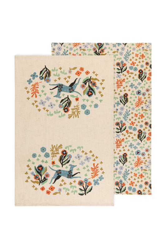 Dogwood Dishtowels | Set of Two