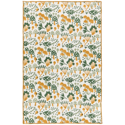 Wildgrove Block Print Dishtowel