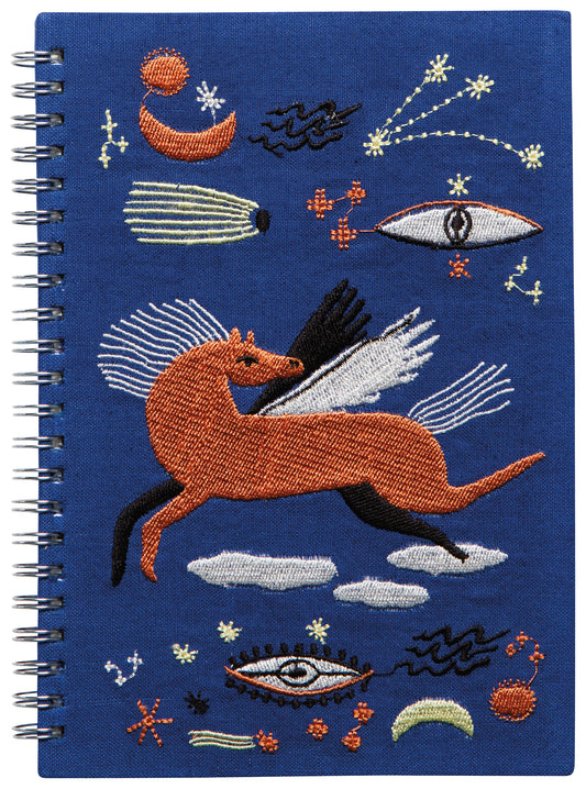 Astral Embroidered Notebook