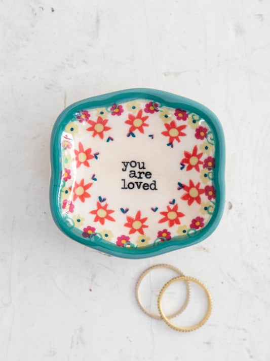 Artisan Trinket Dish -  You are Loved