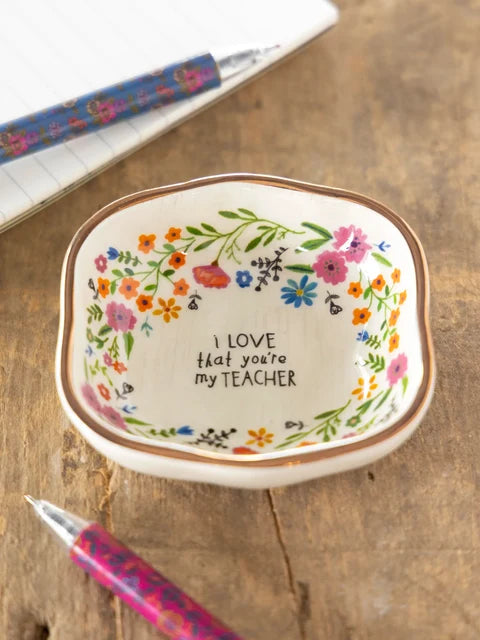 Antiqued Trinket Bowl | Teacher