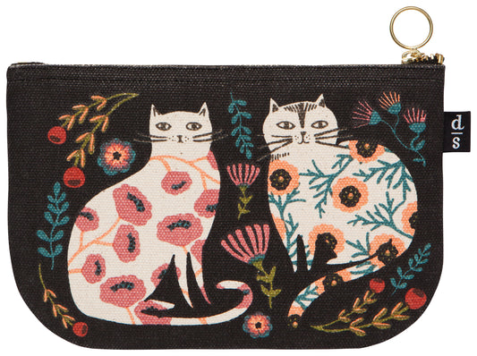Catbloom Small Zipper Pouch