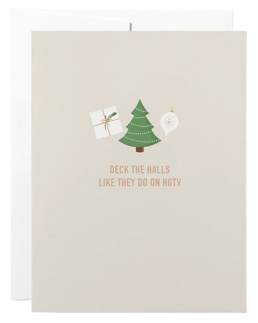 HGTV Deck The Halls | Holiday Card