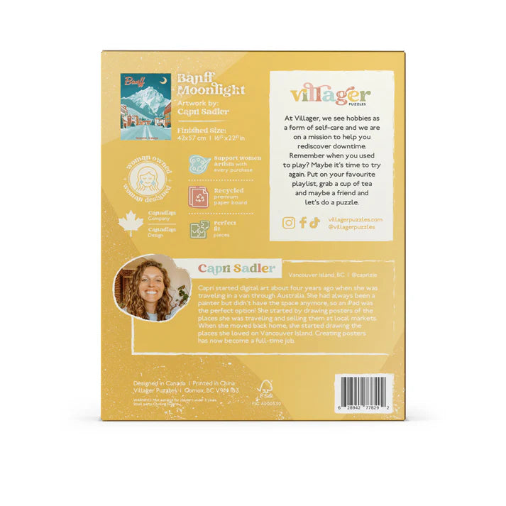 Banff Moonlight | 500 Piece Puzzle